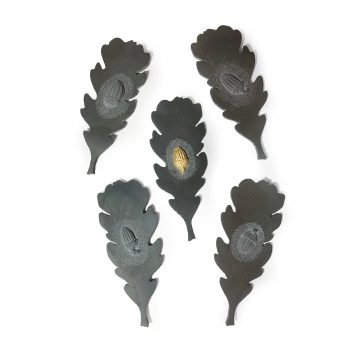 Oak Leaves – set of 5 #4