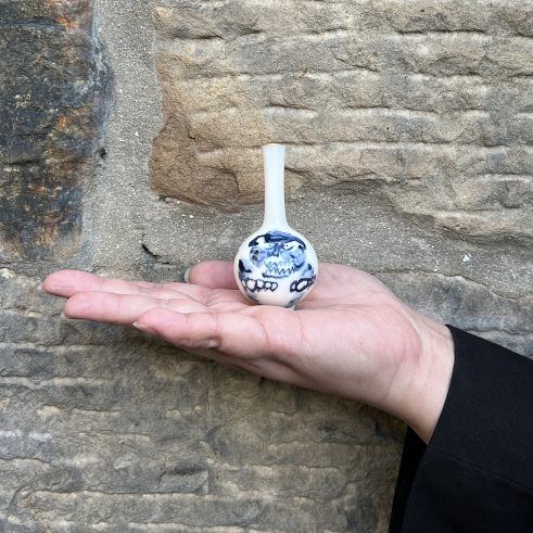 Tiger Painted Miniature Pot – Large