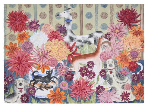 Dahlias and Dogs