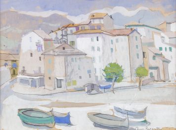 A Mediterranean Port Scene