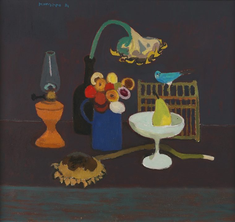 Still Life with Bluebird – Night