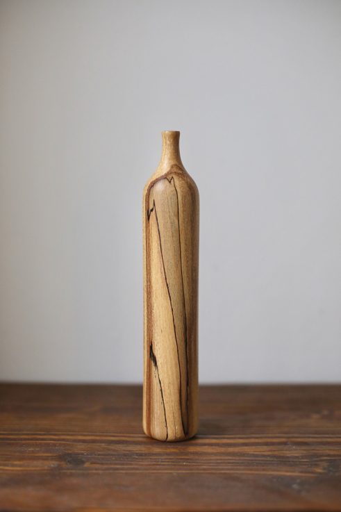 Spalted Beech Dried Flower Vase #5