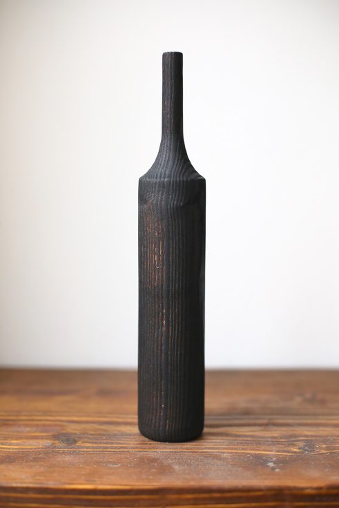Charred Ash Dried Flower Vase #22