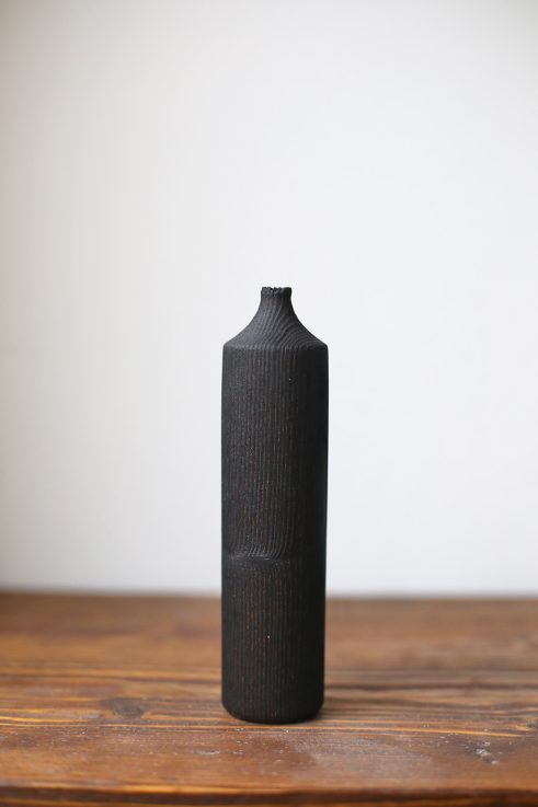 Charred Ash Dried Flower Vase #24