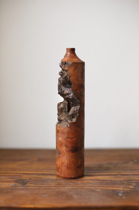 Elm Burr Dried Flower Vase #19