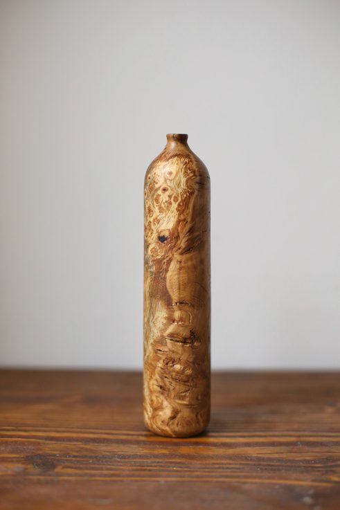 Oak Burr Dried Flower Vase #11