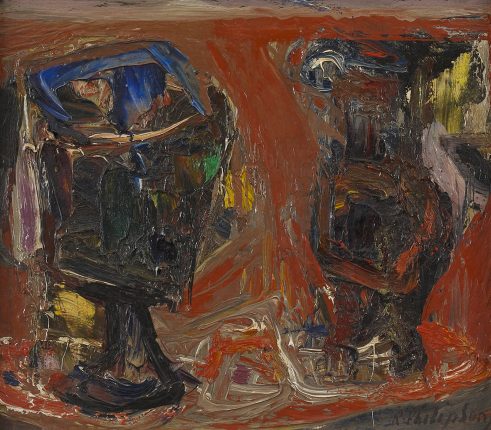 Still Life with Two Bottles