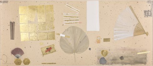 Gold Squares and Fans