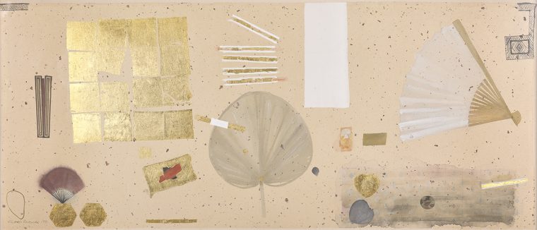 Gold Squares and Fans