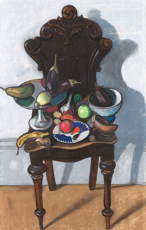 Decorative Chair with Fruit