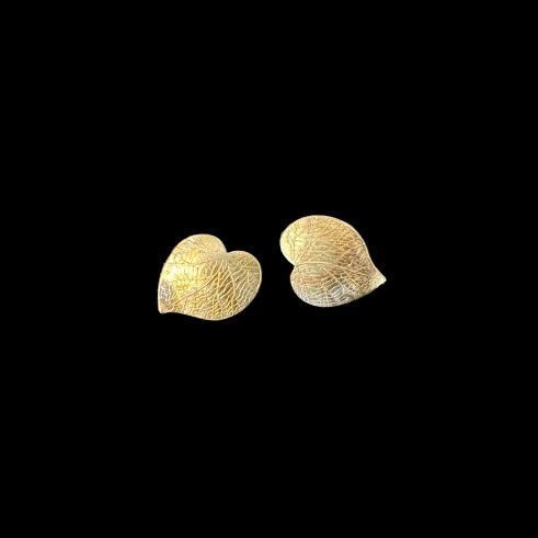 Heart Shaped Leaf Earrings