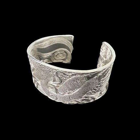 Swan & Bulrushes Bangle