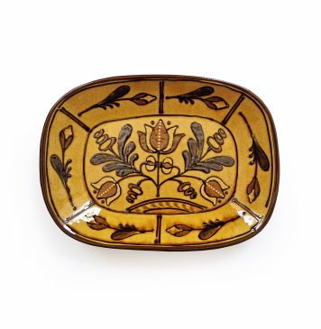 Yellow Tulips Dish II