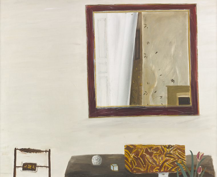 Mirror and Tortoiseshell Box