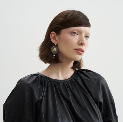 Wedgwood Disc Earrings II