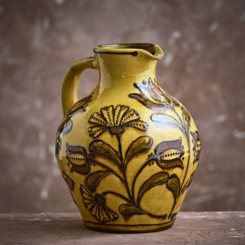 Tulips and Scaevola Jug