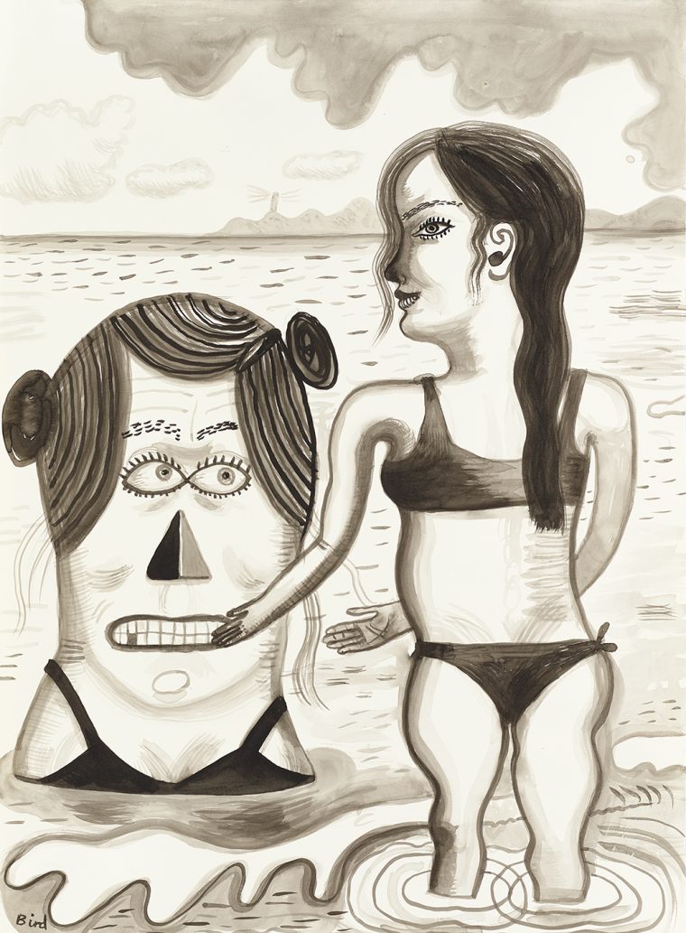 Two Women in the Waves