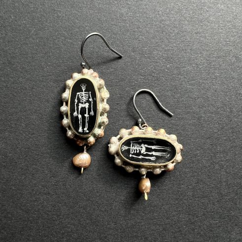 Memento Mori Earrings