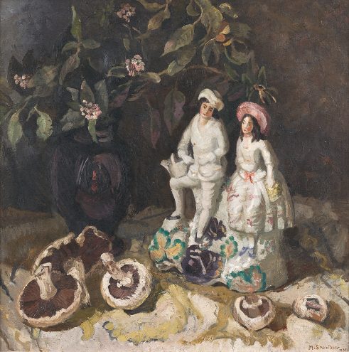 Still Life with Mushrooms