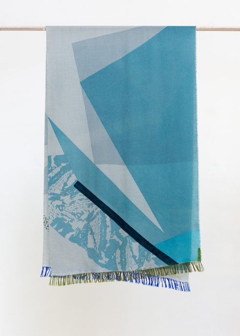 The Colour of Home – Silk Cashmere scarf III