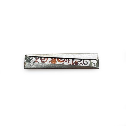 Platinum and Red Gold Brooch