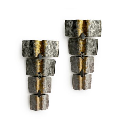 Platinum and Golds Earrings