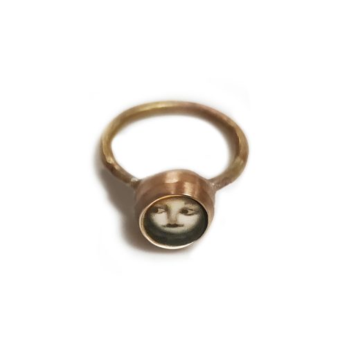 Tiny Face Ring