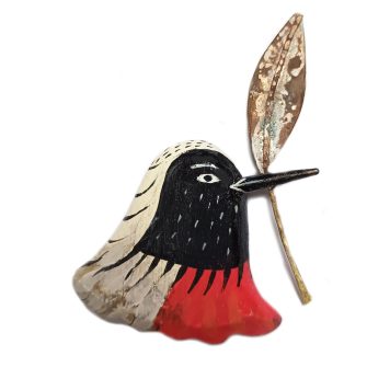 Nest Builder Brooch