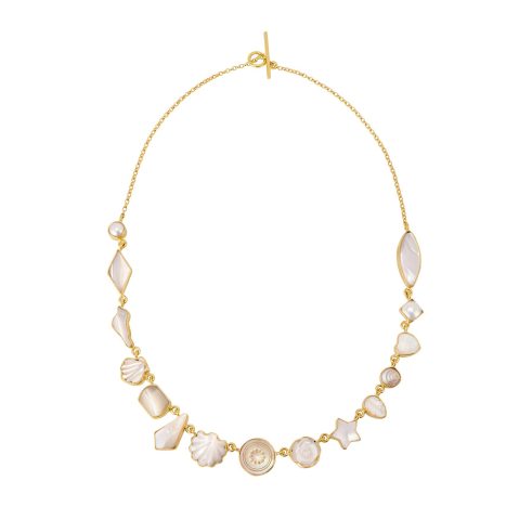 Pearl and Shell Necklace