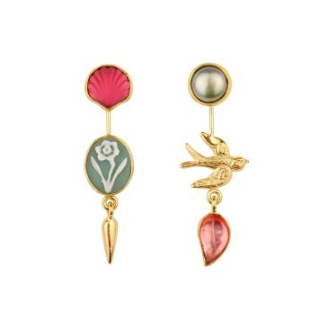Double Detachable Victorian Drop Earrings