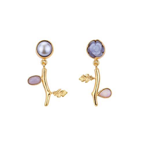 Flower Drop Earrings
