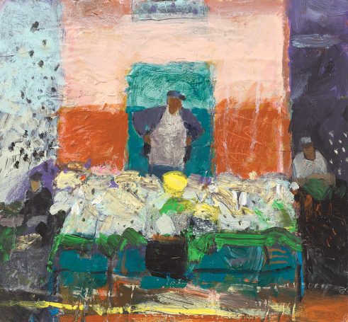 Fish Seller in The Kasbah