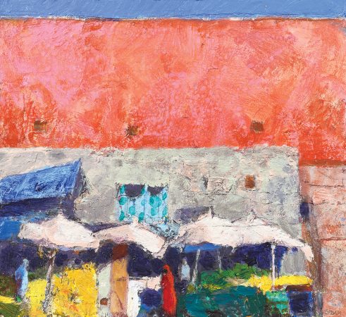 Sunshades over the Market Stalls – Kasbah