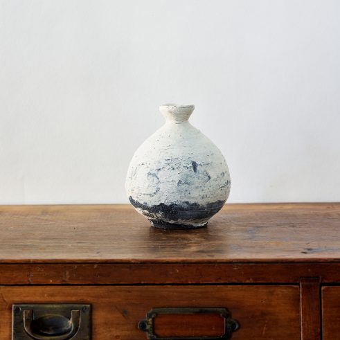 Sake Bottle Antique Hakeme