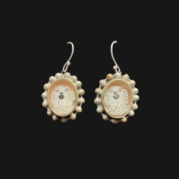 Pink Wally Dug Earrings