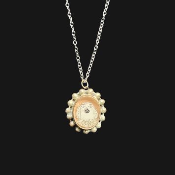 Pink Wally Dug Pendant