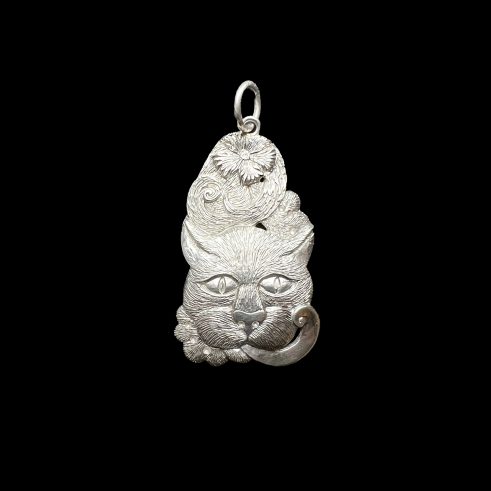 Sweet William Cat Pendant