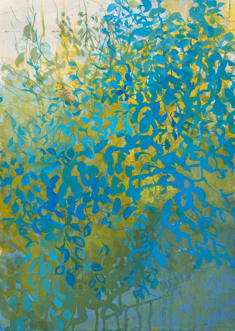 With Yellow Breast and Head of Solid Gold