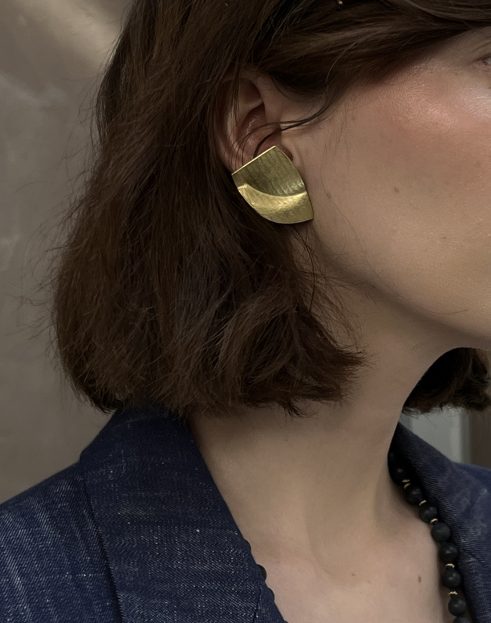 Stripe Texture Earrings