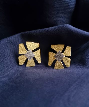 Earrings; Aleatoric Series
