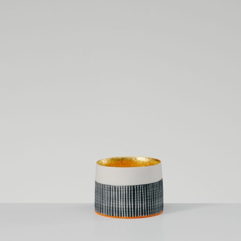 Small Gold Vessel I with 23ct Gold Interior