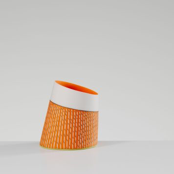 Tilted Orange Vessel