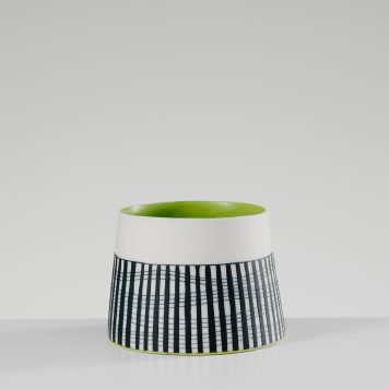 Small Bowl with Chartreuse Interior
