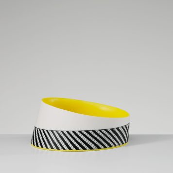 Yellow Oval Bowl