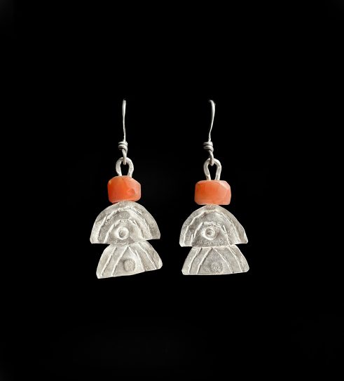 Carnelian Earrings I