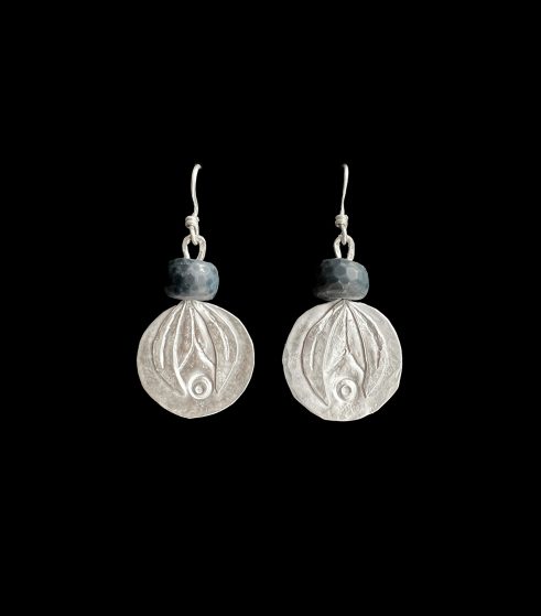 Black Agate Earrings
