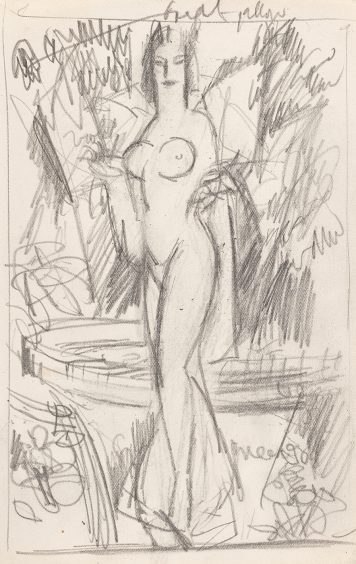 Standing Nude
