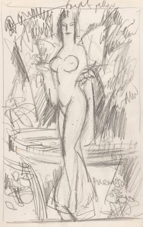 Standing Nude