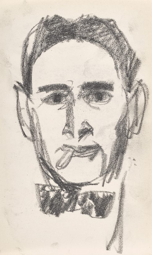 Self Portrait with Cigarette