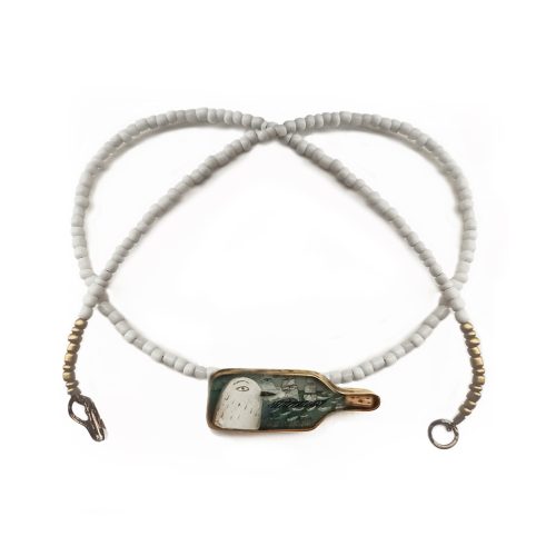Bird & Bottle Necklace
